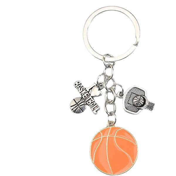 Amazon.co.jp: バスケットボール キーチェーン バスケ