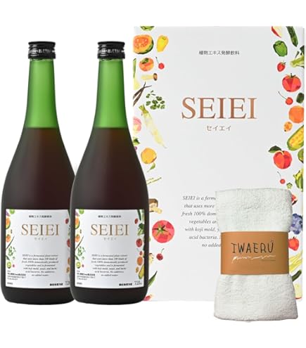 Amazon | やまと酵素 液体酵素 特醸 セイエイ 750ml x 2本 | セイエイ