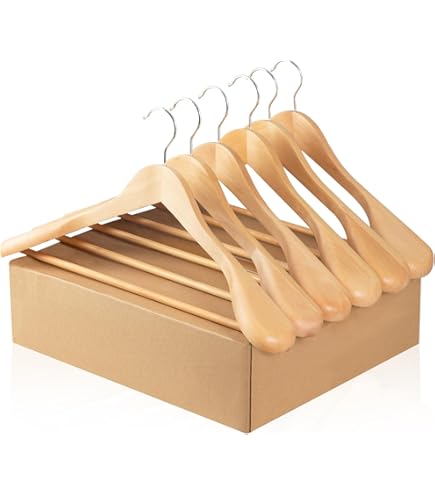 Amazon.co.jp: 【ナカタハンガー】日本製 木製レディース ジャケット