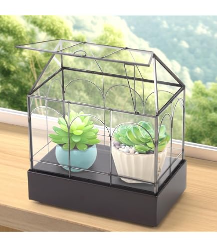 Amazon.co.jp: Qkbuza 室内用ミニ温室 - コンパクト 植物栽培ハウス 