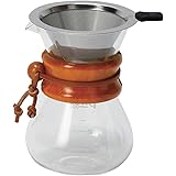 パイレックス(Pyrex) PYREX コーヒーサーバー 400ml ナチュラル ステンレスフィルター付き CP-8535