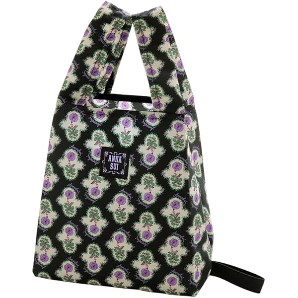 Amazon.co.jp: [ANNA SUI] エコバッグ（リプリーブ） ＜ファスナー付き