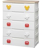 Amazon.co.jp: アイリスオーヤマ キッズチェスト ウッドトップ キティ