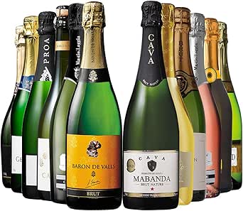 My Wine CLUB マイワインクラブ 瓶内二次発酵製法 ＆ 金賞受賞 ワイン 入り スパークリング ワイン 12本 セット&hellip;