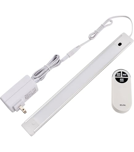 Amazon.co.jp: ELPA エルパ LEDバーライト(多目的灯) 30cm 電球色 明暗