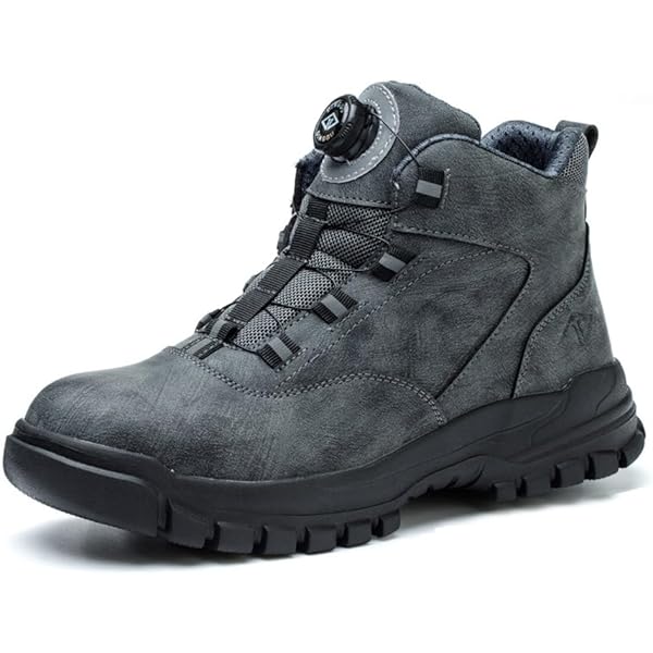 Amazon | [mxcgzl] 防寒安全靴 ハイカット ダイヤル式 防水 冬用