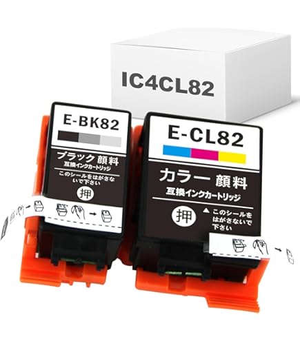 EPSON インクカートリッジ ICBK82 ICCL82 各40個 インク エプソン 純正 カートリッジ インクカートリッジ ICBK82