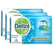 Amazon | Dettol Soap 100g, 2 (Twin) Pack by Dettol | Dettol