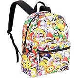 Super Mario Bros. Comics Standard Size School Backpack - Kids [並行輸入品]