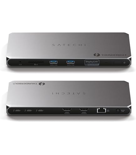 Amazon.co.jp: Satechi Thunderbolt 4 Dock Slim Hub Pro USB C 100W