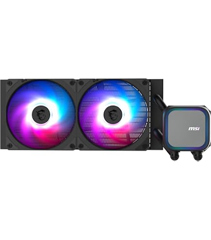 MSI MAG Core Liquid 240R V2 Simple Water Cooling CPU Cooler