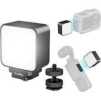 Amazon.co.jp: SmallRig マグネット式ミニLEDビデオライト アクション