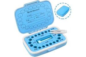 乳歯ケース 歯 乳歯入れケース―男の子女の子の抜けた歯を保管できる乳歯入れケース (ブルー)