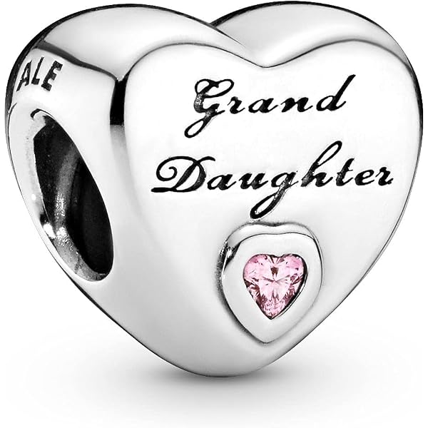 Cubic Zirconia Charm in Sterling Silver 