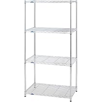 Amazon｜ドウシシャ ルミナス スリム ラック スチールラック 収納棚 幅