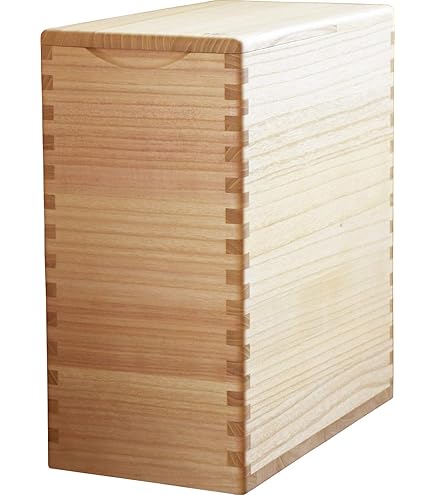 Amazon｜ホクリク総業(Hoxo)桐の逸品シリーズ「桐子モダン」 米びつ