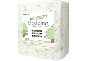 JOMIZOO Hamster Flooring Material, Hamster, Mat, Paper, Dust-free, Natural Hardwood Pulp, Fluffy, Natural Material, Deodorizing, Comfortable, For Hamsters and Small Animals, Flooring Material 15.7 gal