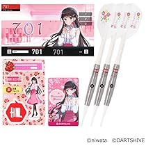 会場限定ver ニコニコ超会議 声社員 ダーツセット 鬼頭明里 ダーツハイブ 会場限定ver ニコニコ超会議 声社員 ダーツセット 鬼頭明里