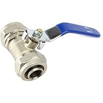 MaxLine 45 Degree Brass Elbow Fitting - 1/2" NPT Pipe Thread For Air Systems & Plumbing