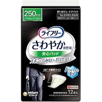 Amazon | 【まとめ買い】ライフリー さわやかパッド 男性用 250cc