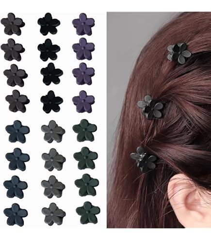 Amazon.co.jp: ZeniMart ミニ ヘアクリップ 6色36個セット 前髪
