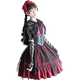Amazon Milky Time ロリータ ワンピース ゴスロリ 風 レディースコスチューム ゆめかわいい お嬢様系 コルセット付き ハロウィン コスプレ 仮装 通販