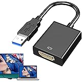 Batone【2023 新型改良型 5Gbps高速伝送】 HDMI USB 変換2.0 ケーブル 1080p インストールが簡単 USB-HDMIi変換アダプター 使用簡単 USB2.0-HDMIマルチディスプレイアダプタ windows xp/7/