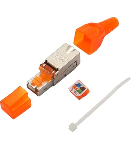 Amazon.co.jp: オーディオファン CAT7 RJ45互換コネクタ CAT6A