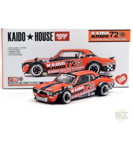 Amazon.co.jp: MINI GT 街道はうす - ニッサン・スカイライン GT-R 