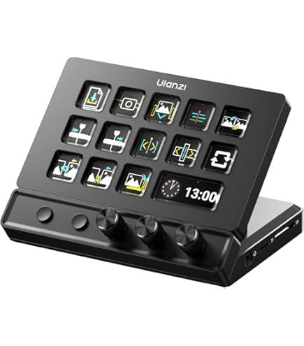 【美品】Loopdeck Live　左手デバイス 編集用 配信用 Loupedeck Live S カスタムコントローラ PC作業・配信・コンテンツ制作