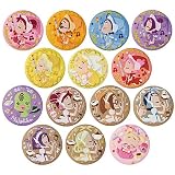 おジャ魔女どれみ 刺繍缶バッジビスケット [全14種セット(フルコンプ)]バンダイ※缶バッジのみです。お菓子は付属しません。※BOX販売ではありません。