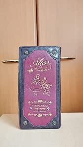 Axes Femme アクシーズファム ディズニー コラボ 不思議の国のアリス シルエット 長財布 ワイン ノーブランド品 財布 Amazon