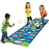 Learning Resources LER9544 Crocodile Hop - A Floor Mat Game 100 x 30 in