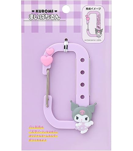 TODIARIES サンリオ カラビナ クロミ TODIARIES × FANCY SANRIO CHARACTERS・KUROMI カラビナ / BLACK