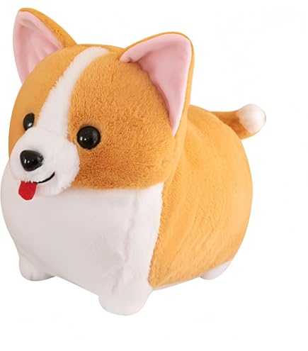 Amazon.co.jp: コーギー ぬいぐるみ リアル 犬 抱き枕 大きい可愛い