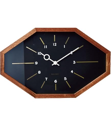 Amazon.co.jp: JONES CLOCKS® 映画壁掛け時計 | 長方形レトロ時計 | 10