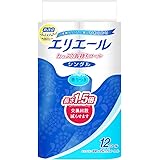 エリエール トイレットペーパー 1.5倍巻き 82.5m×12ロール シングル パルプ100% リラックス感のある香り