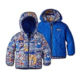 (パタゴニア) patagonia Baby Reversible Puff-Ball Jacket 60188 Tributary Totem:Drifter Grey (TOTD) 18M