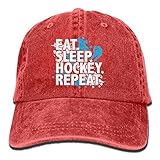 大人 デニム キャップ食べる 眠る ホッケー 繰り返す 今季最新 登山 レジャー・キャップ かわいい 紫外線対策 日よけ 小顔効果 プリント付き 無地 レッド