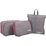 CANWAY 便利旅行圧縮バッグ ファスナー圧縮スペース50％節約 衣類収納圧縮バッグ 【令和初の新型】