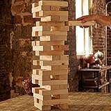 Refineryジャンボ木製ブロックStacking Game