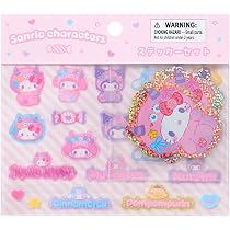 Amazon.co.jp: サンリオ(SANRIO) ステッカーセット（カラフルポップ