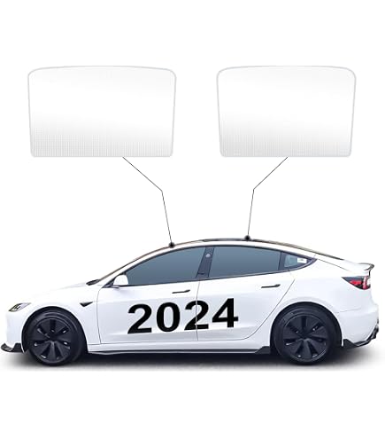 Amazon | テスラ TESLA モデル3 MODEL3 専用 ドアバイザー