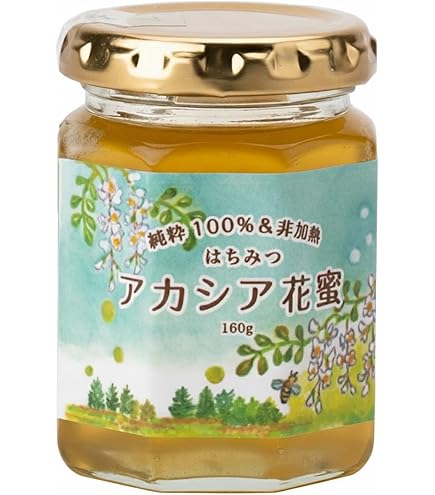 Amazon | 国産アカシアはちみつ 300gピッチャー 群馬県産 非加熱 生