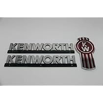 Custom Kenworth Emblem Decal Made In The USA (Choose Color) - Horse & Buggy Accessories - Foto 3