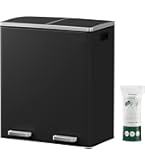 Amazon｜SONGMICS ゴミ箱 ダストボックス ペダル式 3分別 3×18L