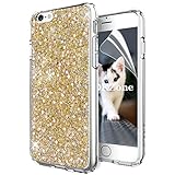 iPhone 6S PLusケース iPhone 6 Plusケース [HDスクリーンフィルム付き] OKZone キラキラ 目立つデザイン TPU シリコン カバー 耐衝撃ボディ 全面保護 落下防止