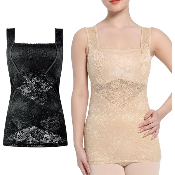 Amazon | [RYO] インナー 補正 レース レディース 2色組