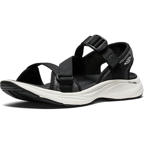 Amazon | [KEEN] ELLE MIXED SLIDE エル ミックスド スライド 歩き