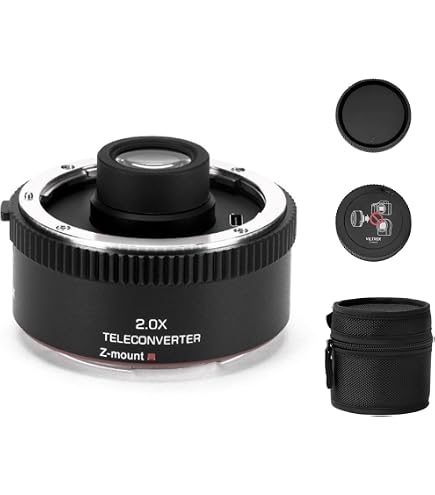 Nikon NIKKOR ZTC-2.0X Teleconverter for Nikon Z Series, Black